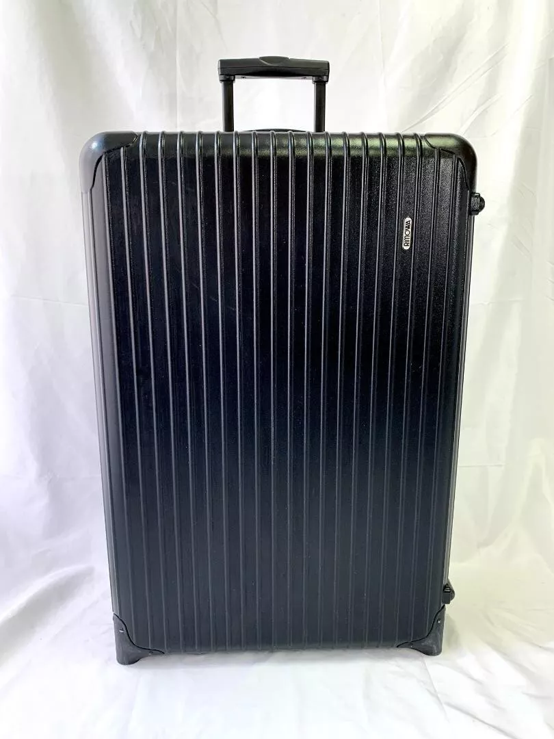 Rimowa # Salsa L Rounds Carry Case Black High 2 Wheels Used