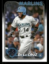 2024 Topps #215 Bryan De La Cruz Miami Marlins