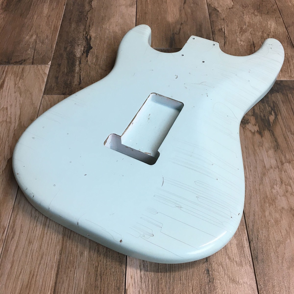 Franchin Mercury Thinline Guitar Body NITRO Relic Aged S-type