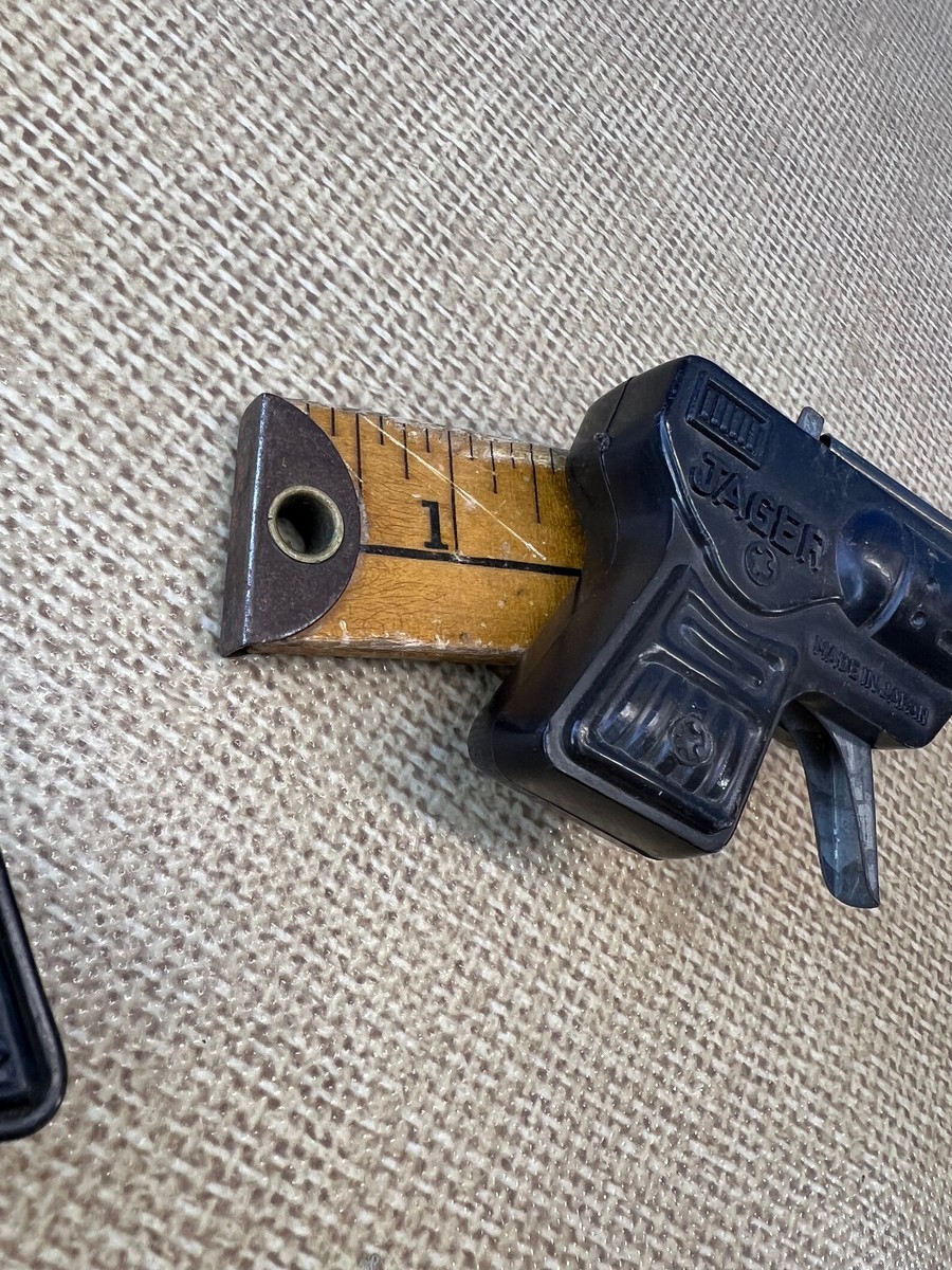 Vintage 1960s Jager Japan Children's Toy Metal Cap Gun