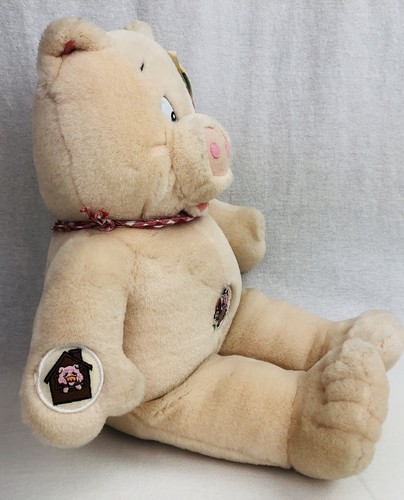 NWT 15" VTG THIS LITTLE PIGGY TALKING LAUGHING PIG STUFFED ANIMAL TALKING PLUSH - Picture 4 of 11