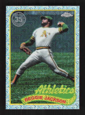 Reggie Jackson 2024 Topps Update Silver Pack Mojo Oakland 