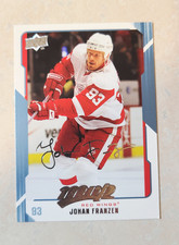 #112 2008-09 Upper Deck MVP Johan Franzen Detroit Red Wings