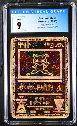 CGC 9 ANCIENT MEW POKEMON MOVIE PROMO (6015)