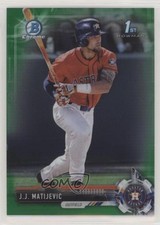 2017 Bowman Draft Chrome Green Refractor 45/99 JJ Matijevic #BDC-109 7m3