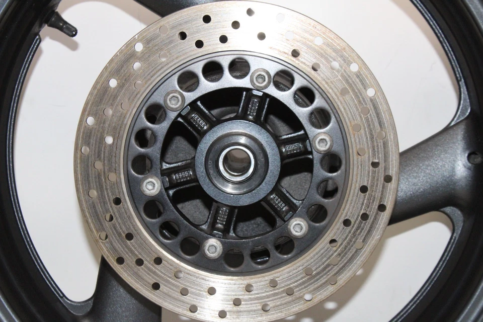 96-07 YAMAHA YZF600R OEM REAR BACK WHEEL RIM - Image 2 of 4