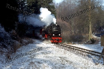 DR 99 7235-7  Vor Mägdesprung 1992 / org. Negativ + Datei!   19#12