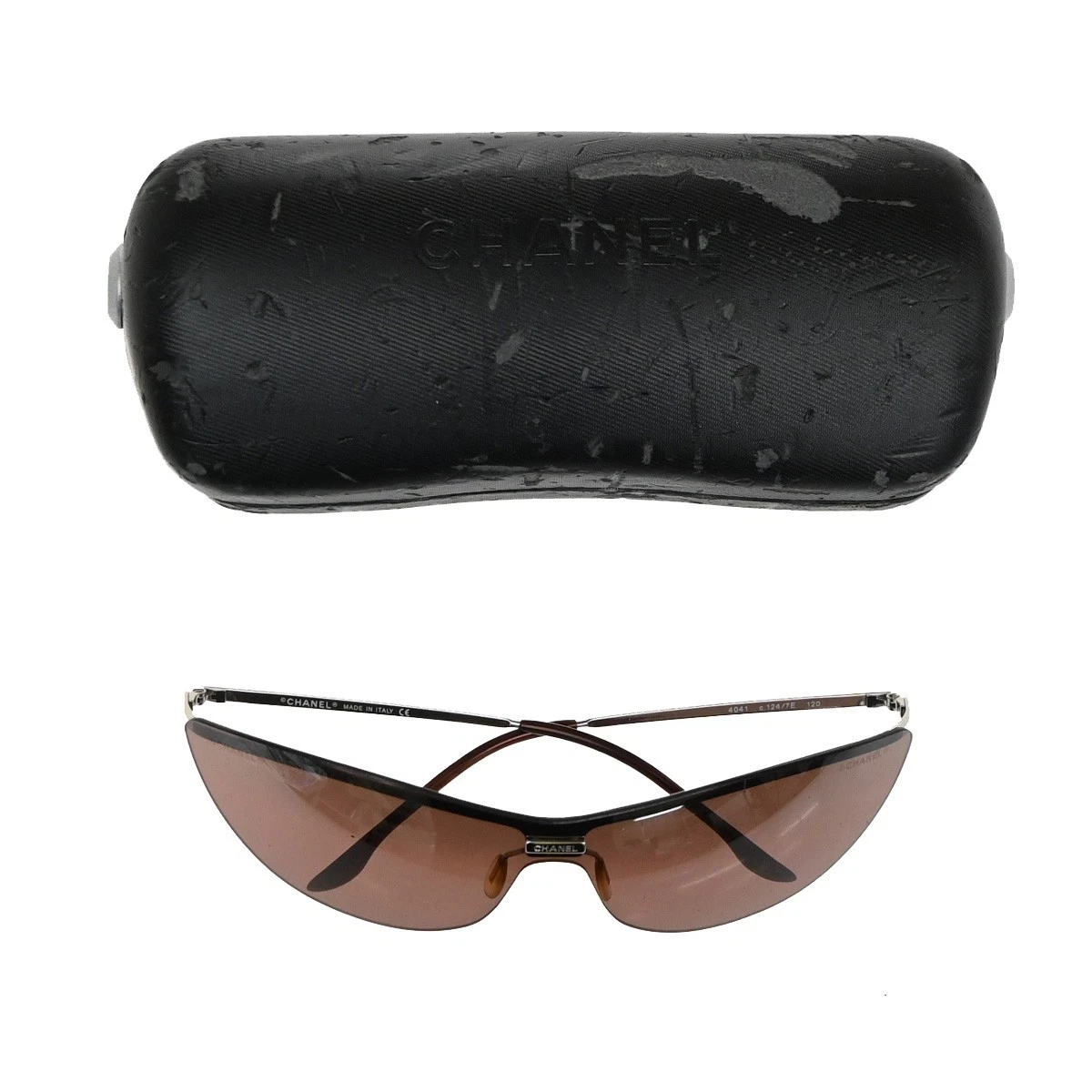 CHANEL Silver Silver Sunglasses for Women for sale | eBay