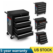4 Drawer Rolling Tool Chest Tool Storage Cabinet Portable Toolbox Organizer Cart 4 Drawer Rolling Tool Chest Tool Storage Cabinet Portable Toolbox Organizer Cart