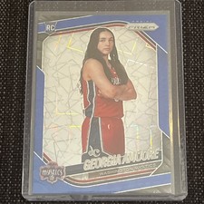2025 Panini Prizm WNBA- Blue Velocity #103 Georgia Amoore  RC Washington Mystics