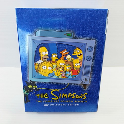 #ad #ad The Simpsons: The Complete Fourth Season DVD 2004 4 Disc Set $19.89