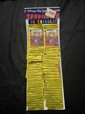 Gli Auguri Degli Sgorbions: Espositore con 50 Bustine Sigillate come da Foto