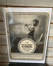 RAPHAEL KIRCHNER  ART NOUVEAU LES PARFUMS LUBIN large lithograph c1912 read des