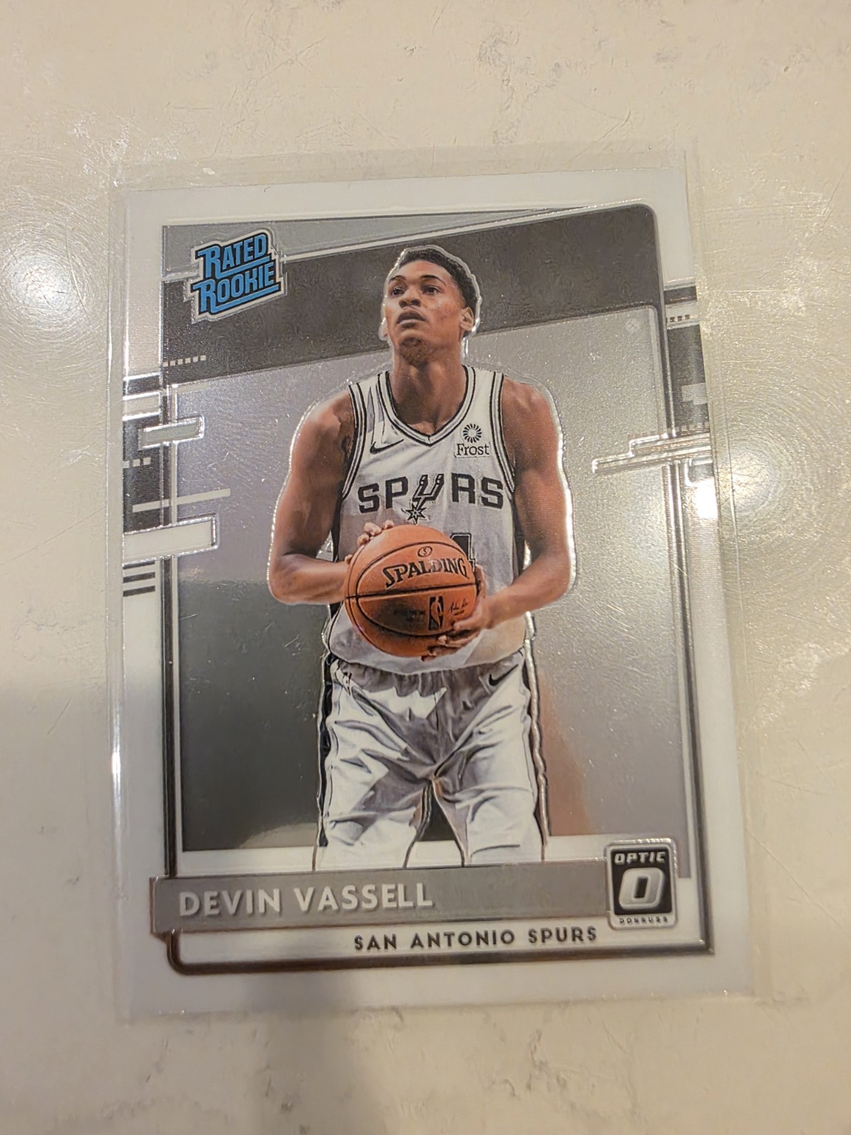 2020 Panini Donruss Optic Devin Vassell Rated Rookie 161