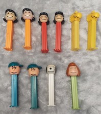 10 Peanuts Pez Dispensers Charlie Brown Lucy Snoopy Woodstock Peppermint Patty
