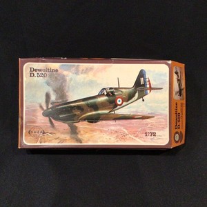 Rare Original Vintage 1986 SMER 1/72 Dewoitine D-520 Kit SE0158 Model Airplane