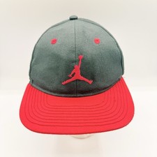 Jordan True Jumpman Youth Kids Black Red Snapback Hat Adjustable Cap