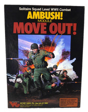 Vintage AMBUSH Add On Module Move Out WWII Combat Game