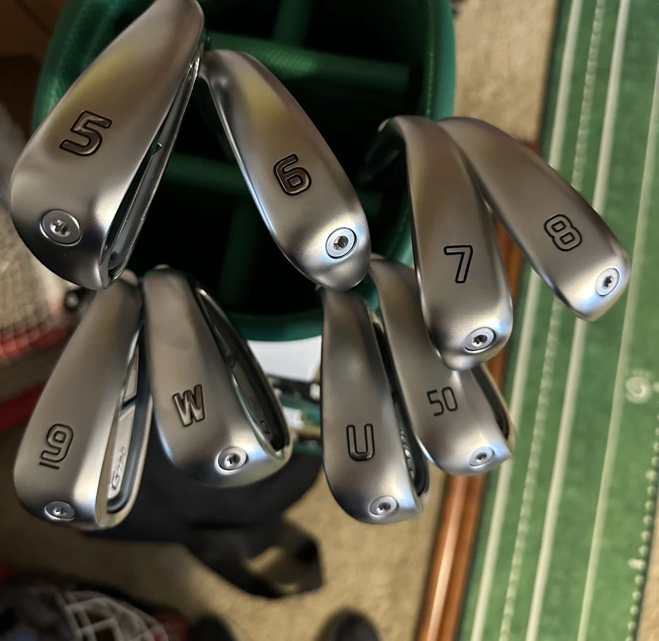 Ping G730 Irons, 5-PW, UW, & 50! Brand New, Green Dot, Senior Flex Graphite! - Image 3 of 4