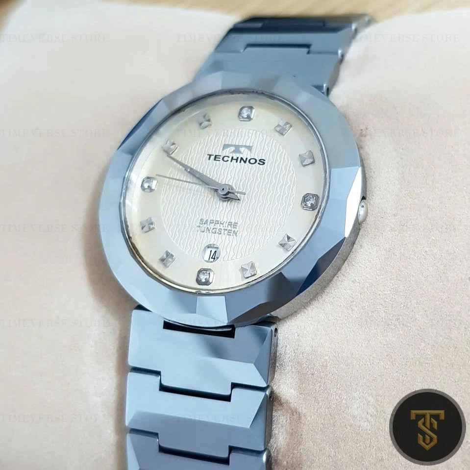 Reloj de cuarzo Technos para hombre - Cristal de zafiro, caja de tungsteno, analógico Foto 4 de 4