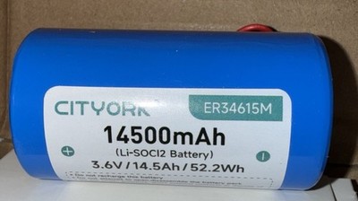 CITVORK 14500 cylindrical lithium-ion 2 Pack