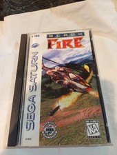 Sega Saturn Black Fire, Used,All Original Art Work And Reg.