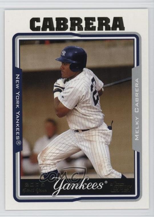 2005 Topps Melky Cabrera #298 1r47