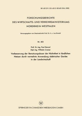 Verbesserung der Benutzungsdauer der Höchstlast in ländlichen Netzen durch verme