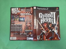 Guitar Hero 2 PS2 PlayStation 2 Sony Activision Case Art Only
