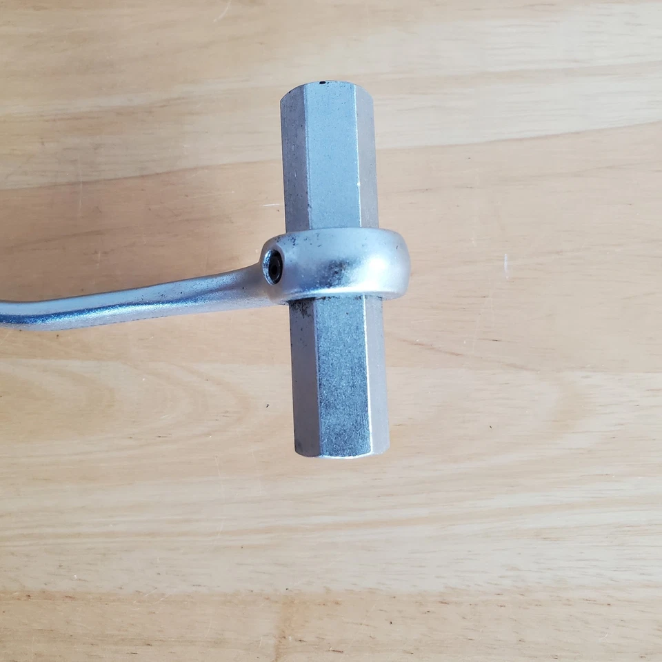 Llave de servicio de aceite HAZET 2760 Mercedes 14 mm cabeza hexagonal X 17 mm extremo de caja Foto 3 de 4