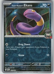 Team Rocket's Ekans 112/182 Destined Rivals