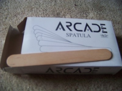 100 Stück Spatula Arcade  Haarentfernung Wachs 150mm x 20 mm