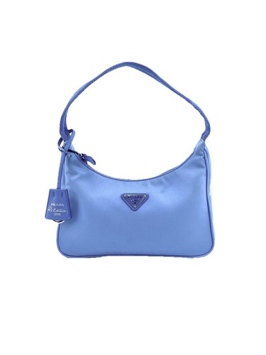 Prada Tessuto Nylon Mini Re-Edition 2000 Bag in Celeste JMCZ2605036
