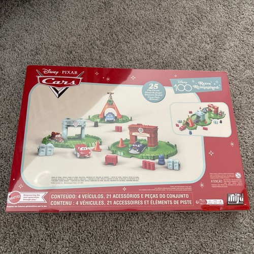 New Disney Pixar Cars Retro Reimagined Cars Mini Racers Advent Calendar - Picture 5 of 5