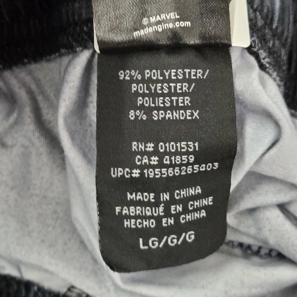 Pantalones de pijama Marvel para hombre ropa de dormir L negros gráficos logotipo de veneno Foto 3 de 4