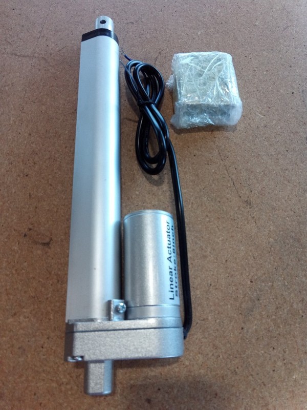 8" Heavy Duty Linear Actuator Stroke 225 Pound Max Lift Output 12 Volt DC