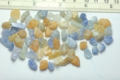 259 CRT / Beautiful natural rough Multi Sapphire From Africa Mine,