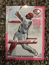 2025 Panini Prospect Edition - Nolan Schanuel #113 Pink Velocity Prizm /79 (RC)