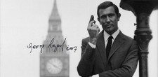 A3 A4 Photo Signed By 007 James Bond George Lazenby (2)