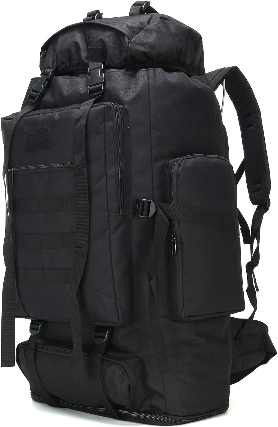 Hiking Backpack for Men 70L Camping Military Assault Pack Rucksack Climbing