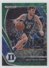 2021-22 Panini Prizm Draft Picks Choice Green 5/8 Matt Hurt Matthew #34 1pe9