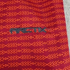 Arctix Ski Snow Pant Youth L Red Geometric Pattern Insulated Warm Outdoor Unisex