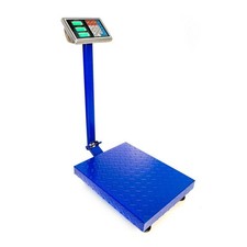 660lbs/2.2lb LCD Digital Floor Bench Scale Postal Platform Shipping 300KG Weigh