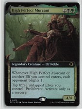 High Perfect Morcant Extended Art LP Foil 373 Lorwyn Eclipsed MTG