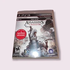 VIDEO GAME PS3 Assassin's Creed III (2012) Sony PlayStation 3