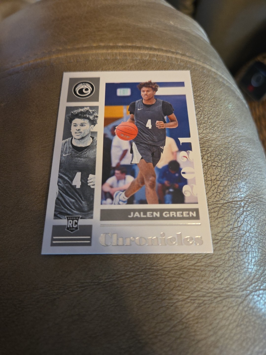 2021-22 Panini Chronicles Draft Picks Jalen Green RC #4 Rockets Rookie