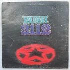 RUSH 2112 VINYL LP CLASSIC ROCK GATEFOLD UK 1ST PRESS 1976 MERCURY VG/G+
