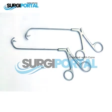 Sinus & Hypophysectomy Polyp Fess Antrum Grasping Forceps Ent Surgery Set of 2