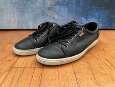 Ecco Soft 7 Black Leather Women s Sneakers Sh...