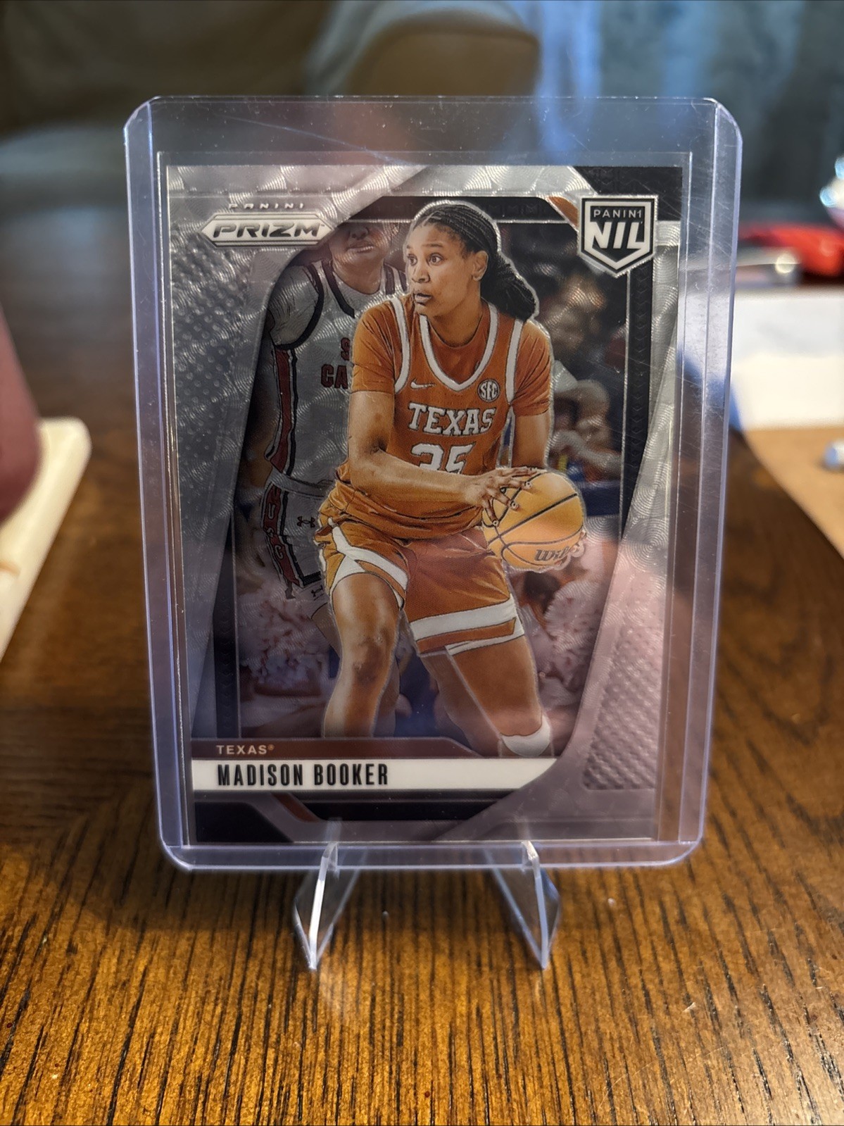 2025 Panini - Madison Booker NIL Texas - #12/25 - University Of Texas